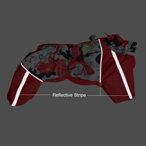 Chaqueta acolchada <span class=keywords><strong>de</strong></span> invierno <span class=keywords><strong>de</strong></span> lujo para perros, traje <span class=keywords><strong>de</strong></span> <span class=keywords><strong>nieve</strong></span> con patrón Floral con cremallera, estilo clásico, cálido, algodón, lino, Material <span class=keywords><strong>de</strong></span> nailon - Product Image 3