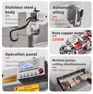 Machine à découper les blocs de viande congelée, machine à trancher les rouleaux de mouton et de bœuf congelés, machine à couper les saucisses, les jambons et les bacon - <span class=keywords><strong>Prix</strong></span> usine 2026 - Product Image 5