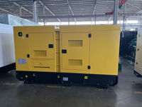 Générateur diesel silencieux 176 kW 220 kVA, démarrage automatique, télécommande, refroidissement par eau, moteur Ricardo, unité d'alimentation industrielle