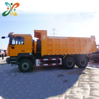Camion benne d'occasion Shacman F3000 6x4, conduite à gauche, poids utile 50T, diesel