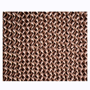 Nuova attrezzatura ondulata di raffreddamento evaporativa della carta del cuscinetto di raffreddamento della cellulosa per la zootecnia - Product Image 5