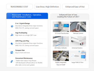 Niedrigdosis-Hochauflösungs-Multifunktions-CT für Haustiere mit Vernünftigem Preis, Einfacher Lagerung, Transport und Wartung, CBCT CE-Zertifiziert - Product Image 3