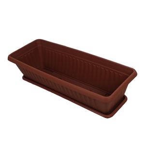 <span class=keywords><strong>Bac</strong></span> à plantes de fleurs en plastique, grande taille, <span class=keywords><strong>rectangulaire</strong></span>, pour loisirs en plein air, décoration de sol, pot de plantation, 60/70/80 cm - Product Image 1