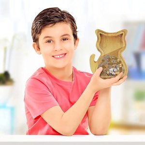 Alcancía <span class=keywords><strong>de</strong></span> madera con forma <span class=keywords><strong>de</strong></span> Animal personalizada para niños, <span class=keywords><strong>ahorro</strong></span> <span class=keywords><strong>de</strong></span> dinero, regalos <span class=keywords><strong>de</strong></span> cumpleaños y Navidad, decoración <span class=keywords><strong>de</strong></span> adorno para el hogar - Product Image 6