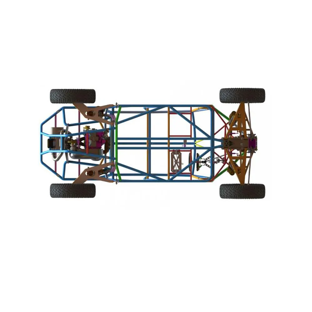 Индивидуальная рама для квадроцикла, китайская фабрика, дешевая цена, самодельный дизайн, изогнутые мини-велосипедные комплекты для внедорожных шасси