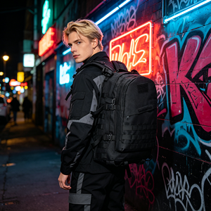 Sac à dos tactique d'escalade et de randonnée léger, plusieurs styles en stock, personnalisable avec logo - Product Image 2
