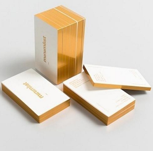 แผ่นฟอยล์สองด้านทำธุรกิจหรูหราแผ่น<span class=keywords><strong>กระดาษ</strong></span>คราฟท์<span class=keywords><strong>กระดาษ</strong></span>พิมพ์ลายสองด้านวัสดุคุณภาพ - Product Image 3