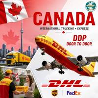 Agente de Carga de China a Canadá DDP, Agencia de Entrega China-Canadá, Transitario China-Canadá, Agente de Transporte de Mercancías