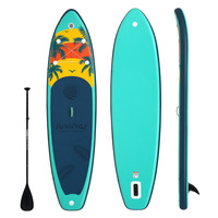 [SF Express Livraison Gratuite] Planche à Pagaie Gonflable pour Débutants - Planche de Surf Gonflable Antidérapante en PVC 0,9 mm