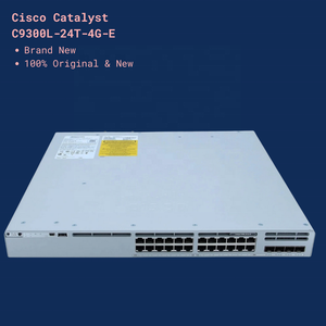 C9300L-24T-4G-E chính hãng mới <span class=keywords><strong>Cisco</strong></span> chất xúc tác 9300L 24 cổng <span class=keywords><strong>L3</strong></span> Gigabit Ethernet Stackable doanh nghiệp chuyển đổi <span class=keywords><strong>Cisco</strong></span> C9300L-24T-4G-E - Product Image 1