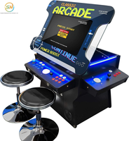 Machine d'arcade 32 pouces pour deux joueurs, console de jeu de combat rétro 7-en-1 Street Fighter, modèle Moonlight Box