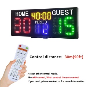 Portable Indoor Padel Court Scoring Sports Electronic <strong>Wall</strong> Mounted LED Digital <strong>Tennis</strong> Scoreboard with Remote Control
