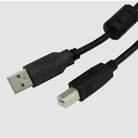 Cable de Datos USB 2.0 para Impresora, 10 Metros, Conexión de Cobre Puro con Cabeza Cuadrada