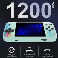 Console de Jeu Portable G3 800 pour Garçons, Cadeau 2024, avec Écran HD 3,5 Pouces, Lecteur Unique, Machines d'Arcade FC PSP pour Utilisation sur Téléviseur