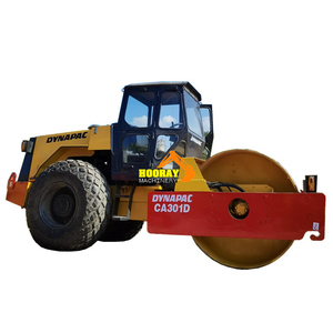 Second Hand Dynapac CA301D Vibratory Roller Compactor Machine Road Construction Equipment Strong Power Engine Ready Ship - Product Image 6