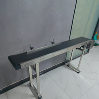 Harga Pabrik Yaomatec Sabuk Konveyor Karet PVC Industri Panjang 1.5m Lebar 200mm 300mm untuk Printer Inkjet TIJ