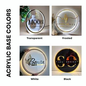 Letrero LED Acrílico 3D Personalizado con Retroiluminación y Resistencia al Agua IPX6 para Publicidad en Salones de Belleza, Barberías, Hospitales, Uso Interior/Exterior - Product Image 4