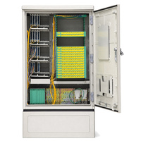 Kabinet Distribusi Fiber Optik FTTH Outdoor Tipe Standing PC-OCC-039 Tanpa Kabel Jumper, Merk OEM