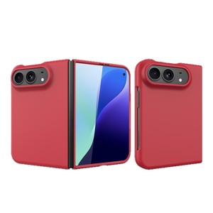 เคส Huanmin สำหรับ iPhone 18 Ultra สีแดง วัสดุ PC ป้องกันการตกกระแทก พร้อมวงแหวนแม่เหล็ก ผิวสัมผัสนุ่ม - Product Image 1