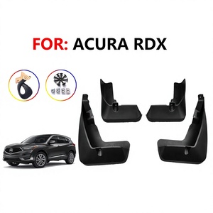 Pour Acura RDX Garde-boue 2018-2024 en plastique noir, protections de pneus, accessoires de voiture - Product Image 5