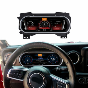 Panel de Instrumentos Digital LCD de 12.3 Pulgadas para Jeep Wrangler 2018-2023, Actualización de Velocímetro y Tablero de Instrumentos - Product Image 1