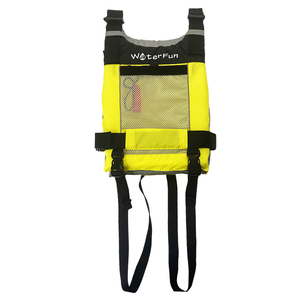 <span class=keywords><strong>Gilet</strong></span> <span class=keywords><strong>de</strong></span> <span class=keywords><strong>sauvetage</strong></span> <span class=keywords><strong>jaune</strong></span> Waterfun SK33 pour adulte 50N en mousse EPE à cellules fermées, <span class=keywords><strong>gilet</strong></span> <span class=keywords><strong>de</strong></span> flottabilité pour la natation avec bandes réfléchissantes et fermeture Velcro - Product Image 2