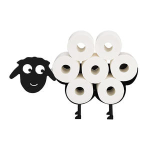 Support de rangement <span class=keywords><strong>Mouton</strong></span> Porte-<span class=keywords><strong>papier</strong></span> hygiénique Mural <span class=keywords><strong>Mouton</strong></span> sur pied Salle de bain Cuisine <span class=keywords><strong>Papier</strong></span> hygiénique de rechange Support de rangement pour rouleau de <span class=keywords><strong>papier</strong></span> hygiénique - Product Image 1