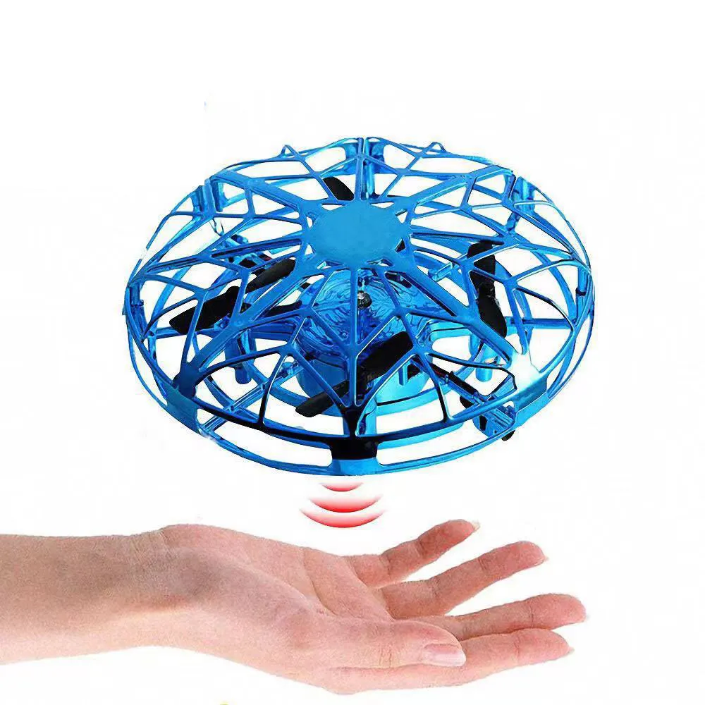 Luminous UFO Ball Rotating Induction Hover Orb Saucer Nova Drone Boomerang Balls Spinner Hand Control Led Flying Ball