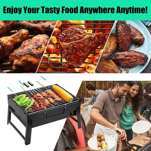 Fabricant de grils portables en acier inoxydable pliables pour barbecue en plein air - Product Image 4