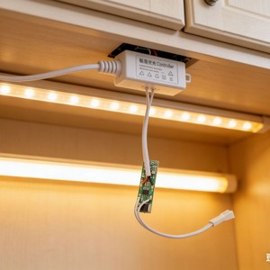 Led Cabinet Light Controller 5-24V DC Wireless Remote <b>Dimmer</b> 1 Channel 6A Plastic Body For Project Installation - Product Image 1