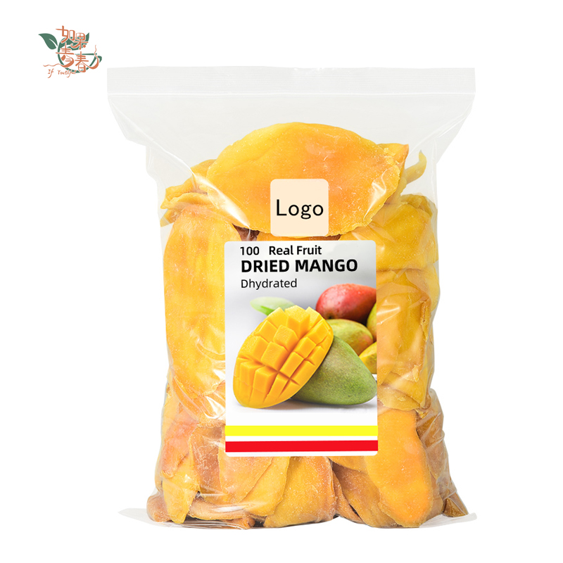 Qingchun Wholesale Dried Fruits Dried Mango Slices Dry Mango Tropical Subtropical Style Sweet Tasty