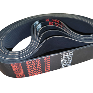 Meistverkaufter <span class=keywords><strong>Sanju</strong></span> 12PK660 Keilrippenriemen 12er-Pack EPDM-Gummi Geräuscharm Rutschfest Hohe Übertragungseffizienz Maßgeschnittene Längen - Product Image 1