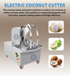 Máquina Cortadora de Coco Pequeña de Bajo Precio, de Acero Inoxidable 304, para Cortar Coco Tierno, en Venta - Product Image 2