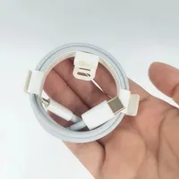 Chargeur PD Type C vers Lightning 20W en boîte, câble de charge USB de synchronisation de données de 1 m pour iPhone, gaine en PVC, blindage tressé, garantie de 12 mois