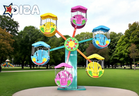 Grande Roue Miniature Populaire pour Enfants de 5 à 10 Ans – Manège Extérieur pour Centres de Divertissement Familial et Parcs à Thème