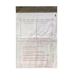 Почтовые пакеты для почтовых отправлений DHL на заказ, Пластиковые курьерские пакеты для почтовых отправлений, упаковочные пакеты для почтовых отправлений с карманом - Product Image 2