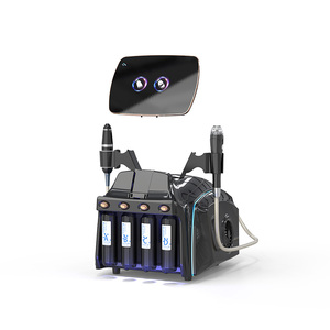 Máquina Facial Acuática Pequeña: Dispositivo de Limpieza Profunda con Oxígeno, Burbujas, Dermoabrasión y Detector de Piel - Product Image 4