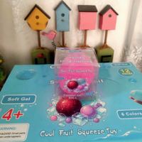 Balle Squishy Façonnable à Rebond Lent, Pâte à Modeler Souple Type Fidget Putty, Cadeau Artisanal Anti-Stress OEM