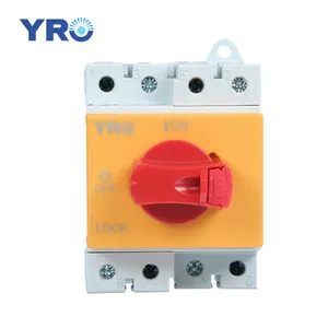 YRO DC Disconnector Switch 1000V Solar Photovoltaic 3 Phase Electrical Main Switches