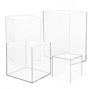 YAGELII clear UV-anti design toys display case square acrylic display box