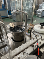 Flacon stérile pour poudre aseptique et trémie de mélange pour petits peptides 2 ml, compatible avec les machines de remplissage conformes aux normes GMP