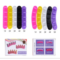 Support de pratique adhésif pour salon de manucure à domicile support de présentoir pour ongles support en acrylique pour presse