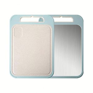 2024 New Kitchen Antibacterial Premium Eco-Friendly Fashionable Stainless Steel Silver 304 Chopping Cutting <b>Board</b> - Product Image 1