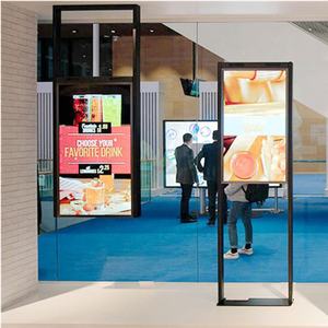 Écran tactile interactif intérieur LCD de 75 pouces IP65 Affichage publicitaire Lecteur multimédia automatique Totem numérique Vidéo Centre commercial - Product Image 1