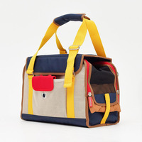 Sac fourre-tout de voyage extensible personnalisé pour petits chiens et chats Sac de transport portable en maille respirante pour animaux de compagnie