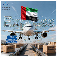 Expédition porte-à-porte par avion et camion vers les Émirats arabes unis avec consolidation FBA, marchandises dangereuses et générales, livraison en 7-9 jours