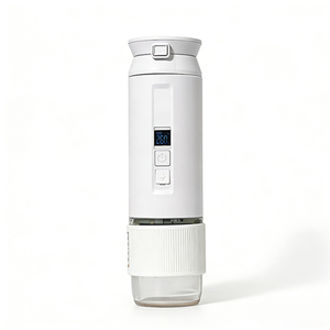 Cafetera Automática para Camping y Auto, Portátil, de Acero Inoxidable, Carga Rápida Tipo-C, Uso Dual Frío/Caliente, Capacidad para 6 Tazas - Product Image 1