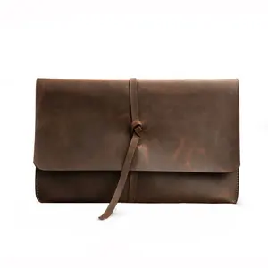 Custom High Quality Genuine Leather Clutch Bags