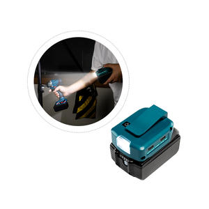 Adaptateur de batterie pour Makita USB et chargeur de type C Adaptateur de batterie total pour chargeur de téléphone Charge rapide Remplacement pour Makita 18V - Product Image 6