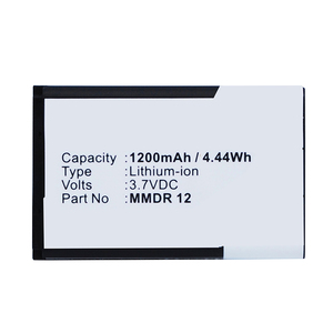 3.7伏移动智能手机锂离子电池兼容ADOC EP-500 523450AR 11-01 BT60维迪MMDR 12 K1 K4 - Product Image 5